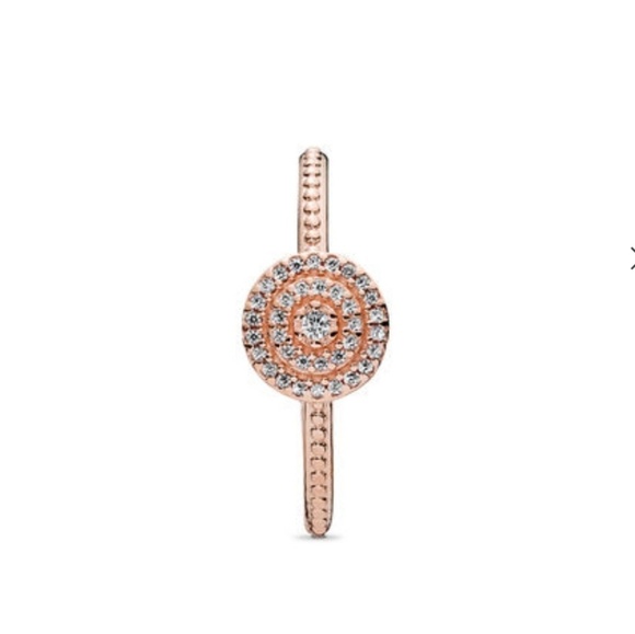 Pandora Radiant Elegance Ring in Rose Gold - Picture 2 of 8
